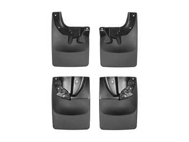 WeatherTech 2016 Toyota Tacoma No Drill Front &amp; Rear Mudflaps - Models without Fender Flares - 110056-120056