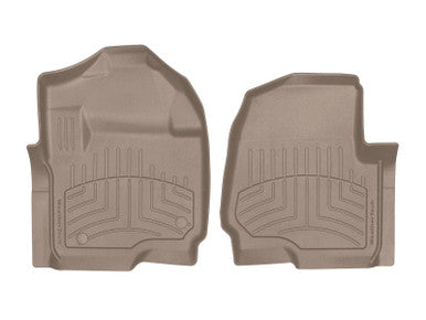WeatherTech Front FloorLiner HP For 2021-25 Jeep Grand Cherokee L (6-Passenger) - Tan - 4516961IM