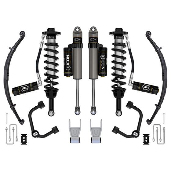 21-23 Ford F150 Tremor 4WD 2.5-3" Stage 3 Suspension Sys Tubular UCA / Leaf Pack - K93163TL