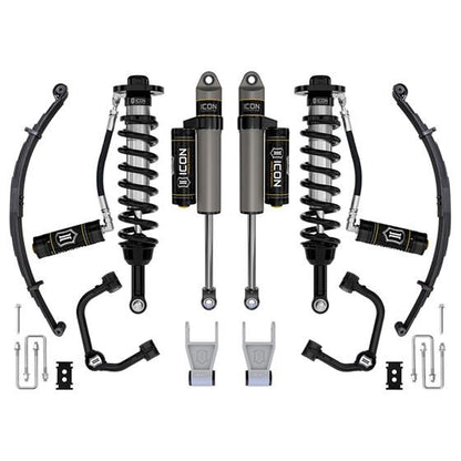 21-23 Ford F150 Tremor 4WD 2.5-3" Stage 3 Suspension Sys Tubular UCA / Leaf Pack - K93163TL