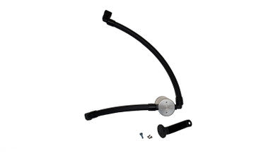 J&amp;L 2021-2025 Ford Bronco 2.7L 3.0 Oil Separator Passenger Side- Clear Anodized - 3073P-C