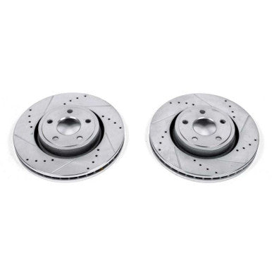 Power Stop 11-19 Dodge Durango Front Evolution Drilled & Slotted Rotors - Pair - AR83078XPR