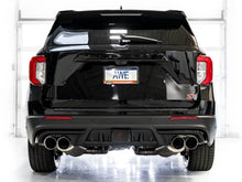 AWE Tuning 2020+ Ford Explorer ST Touring Edition Exhaust w/ Diamond Black Tips - 3015-43625