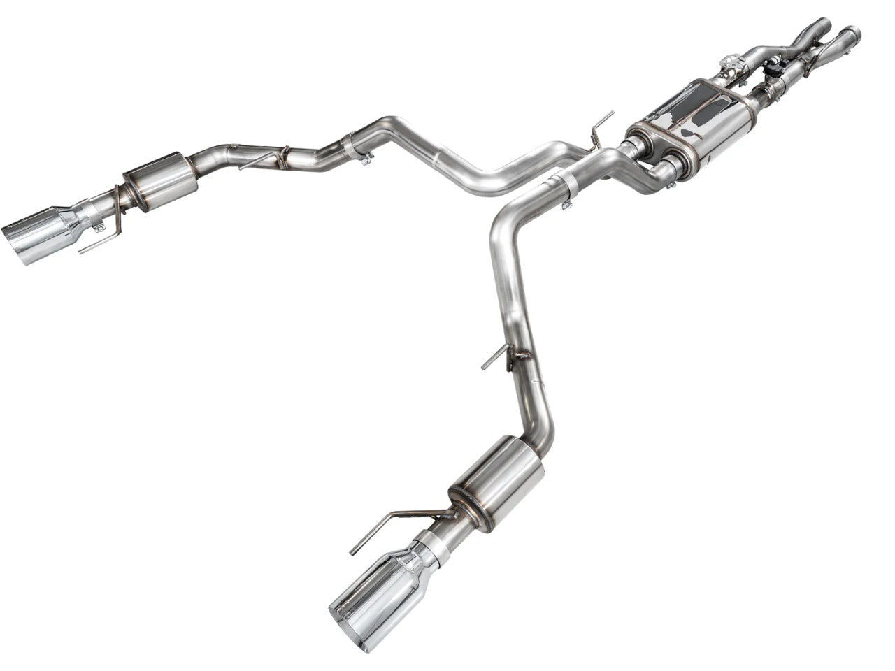 AWE Gen 3 Raptor R SwitchPath Exhaust - Chrome Silver Tips - 3025-32852