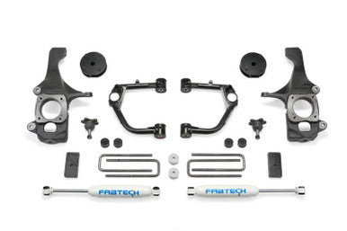 Fabtech 16-19 Toyota Tundra 2WD/4WD 4in Budget UCA System w/Rear Perf. Shocks - K7050