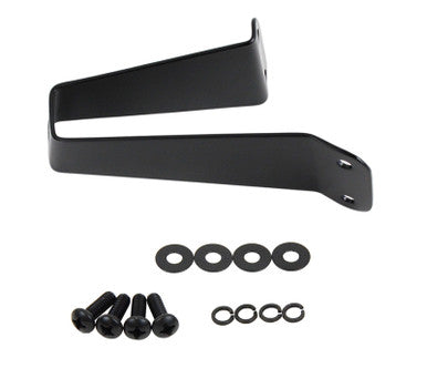 Kentrol 76-95 Jeep Wrangler YJ Tailgate Tire Stop - Powdercoat Black - 50460