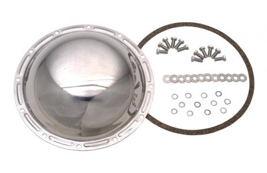 Kentrol 76-86 Jeep CJ Rear Differential Cover - Polished Silver - 304M20