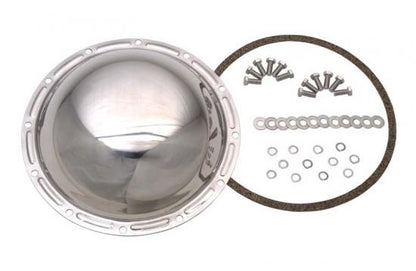 Kentrol 76-86 Jeep CJ Rear Differential Cover - Polished Silver - 304M20