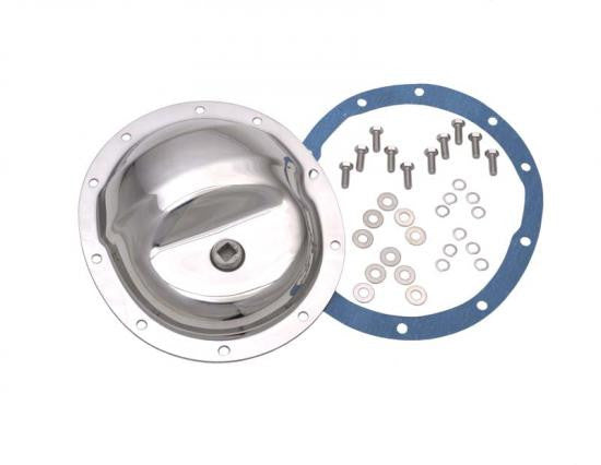 Kentrol 87-06 Jeep Wrangler YJ/TJ Rear Differential Cover Model 35 - Polished Silver - 304M35
