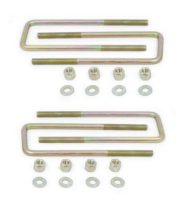 MaxTrac 09-18 Ford F-150 2WD Rear U-Bolts for 5in Lift Blocks - Square - Set of 4 - 913112