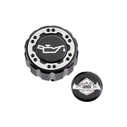 IAG Off-Road Beadlock Oil Cap For 2021+ Ford Bronco, 15+ F-150, 19+ Ranger, 22+ Maverick
