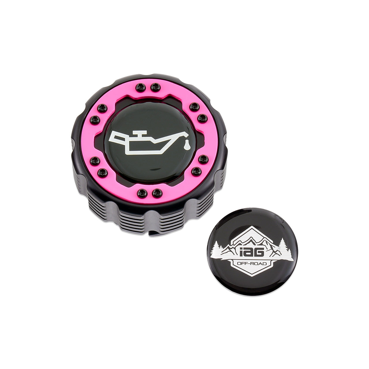 IAG Off-Road Beadlock Oil Cap For 2021+ Ford Bronco, 15+ F-150, 19+ Ranger, 22+ Maverick