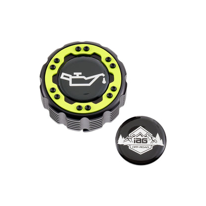 IAG Off-Road Beadlock Oil Cap For 2021+ Ford Bronco, 15+ F-150, 19+ Ranger, 22+ Maverick