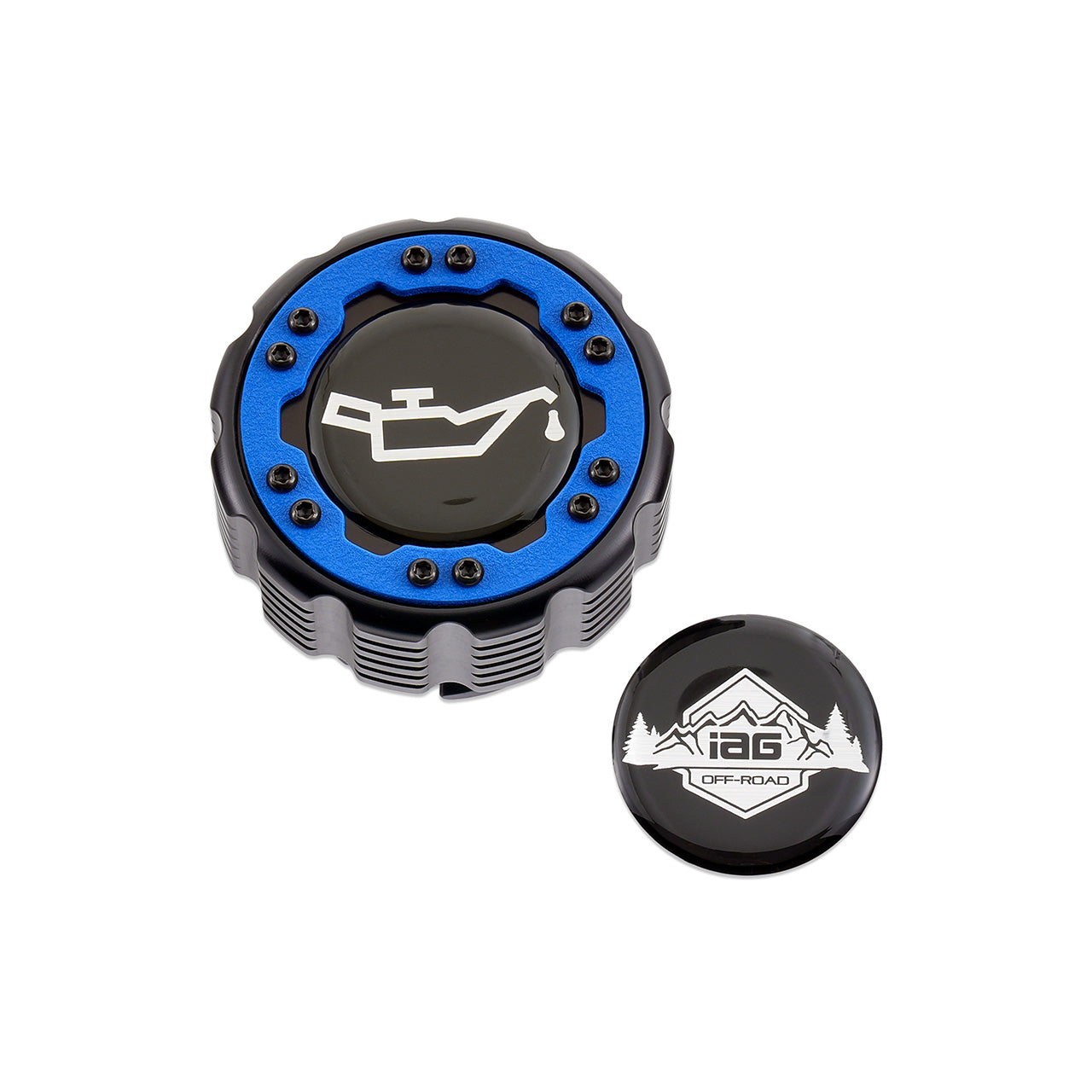 IAG Off-Road Beadlock Oil Cap For 2021+ Ford Bronco, 15+ F-150, 19+ Ranger, 22+ Maverick
