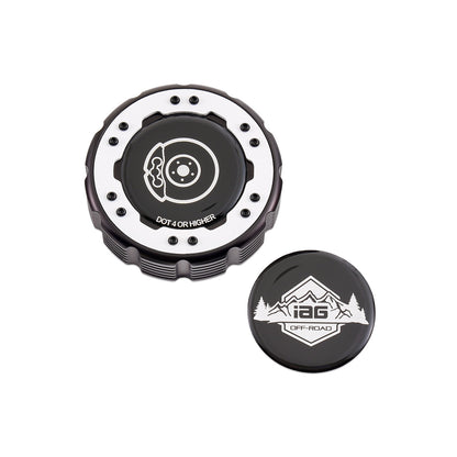 IAG Off-Road Beadlock Brake Master Cylinder Cap For 2021+ Ford Bronco, 15+ F-150, 19+ Ranger, 22+ Maverick