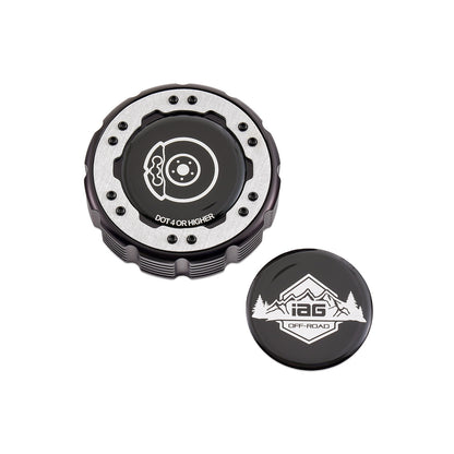 IAG Off-Road Beadlock Brake Master Cylinder Cap For 2021+ Ford Bronco, 15+ F-150, 19+ Ranger, 22+ Maverick