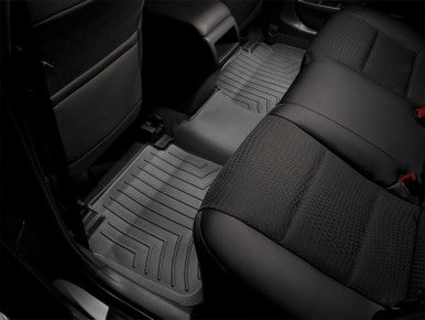 WeatherTech 08-12 Ford Escape Front & Rear FloorLiner - Black- 443031-441192