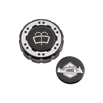 IAG Off-Road Beadlock Washer Fluid Cap For 2021+ Ford Bronco, 24+ Ranger, 22+ Maverick