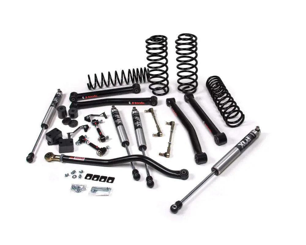 JKS Jeep JL J-Konnect 3in 2Dr w/Fox 2.0 Performance Series Shocks HD Rate Coils - JSPEC146KFP