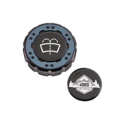 IAG Off-Road Beadlock Washer Fluid Cap For 2021+ Ford Bronco, 24+ Ranger, 22+ Maverick
