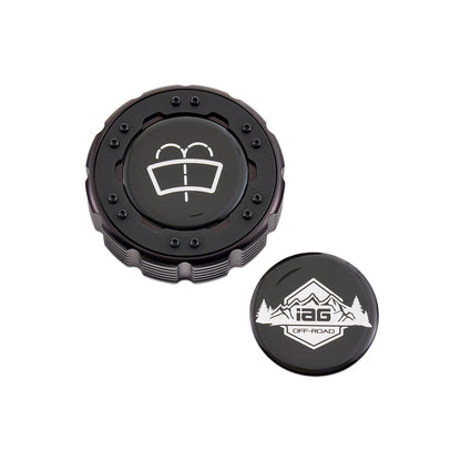 IAG Off-Road Beadlock Washer Fluid Cap For 2021+ Ford Bronco, 24+ Ranger, 22+ Maverick
