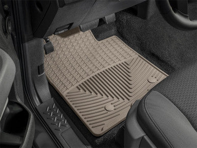 WeatherTech 87-95 Jeep Wrangler Front Rubber Mats - Tan - W225TN