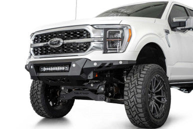 Addictive Desert Designs Black Label Front Bumper For 2021-23 Ford F-150 - F190300010103