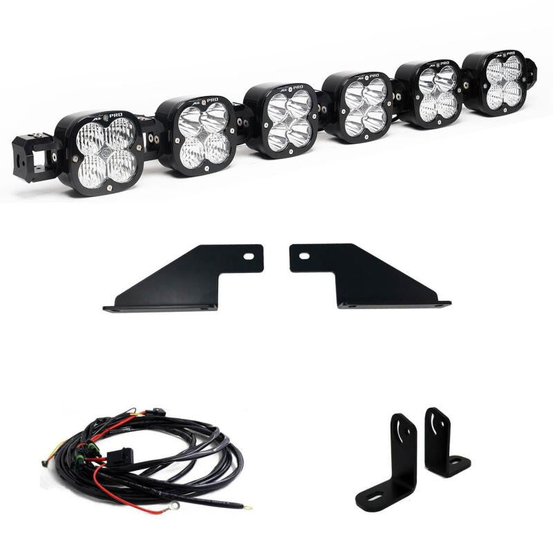Baja Designs 6 XL Pro Linkable LED Light Bar Kit For 2021+ Ford F-150 Raptor - 448095