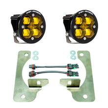 Baja Designs 2018+ Wrangler JL Rubicon Squadron-R Fog Light Pocket Kit - Amber - 447723