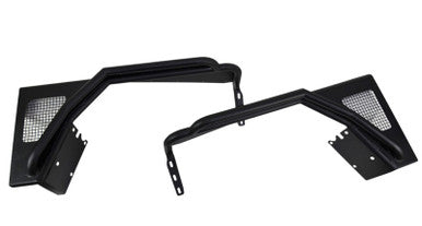 Fishbone Offroad 97-06 Jeep Wrangler Steel Tube Fender Front/Rear - Blk Txtred Powdercoat (Set Of 4) - FB23029