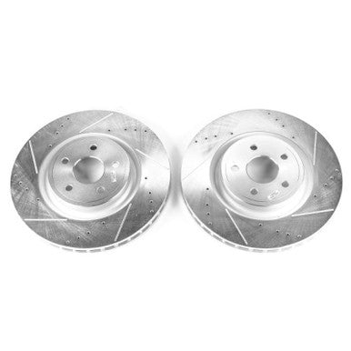 Power Stop 12-20 Jeep Grand Cherokee Front Drilled & Slotted Rotor - Pair - AR83080XPR