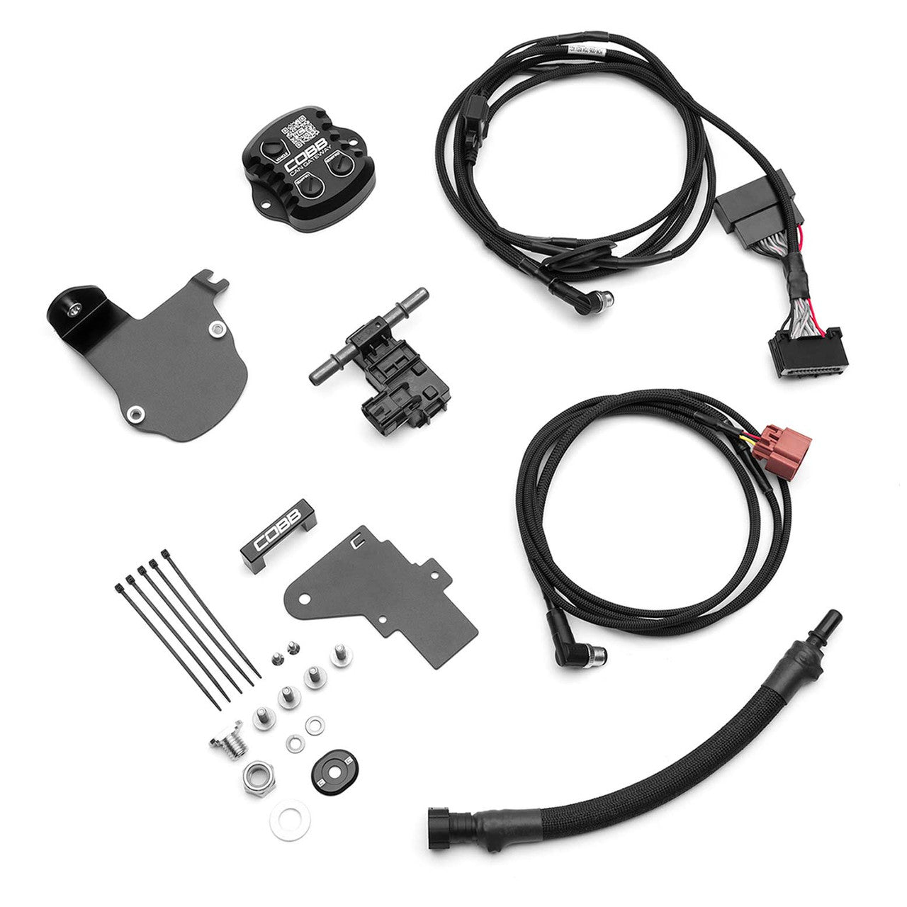 Cobb 17-20 Ford F-150 Ecoboost Raptor w/TCM Stg2+ CAN FF Power Pkg (OE Loc I/C) - Black - FOR0050S20BK-TCM-FF
