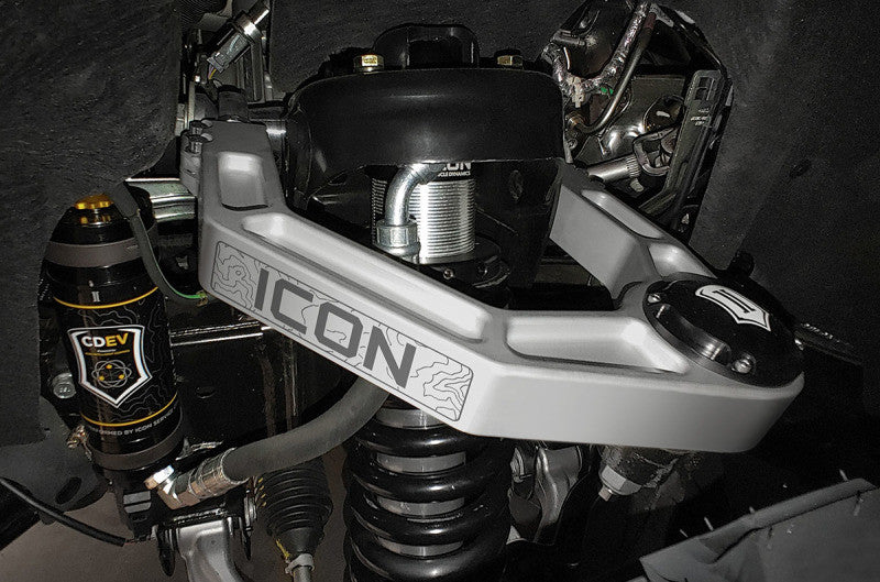 Photo - Mounted - ICON 2021+ Ford Bronco 2-3in Front 2.5 VS RR CDEV COILOVER KIT - 48700E