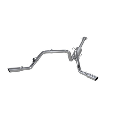 MBRP 05-13 Toyota Tacoma 4.0L EC/CC AL Dual Split Side Cat Back Exhaust - S5328AL