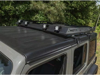 Rugged Ridge 18-21 Wrangler JL/Gladiator Roof Rack w/ Basket HT - 11703.05