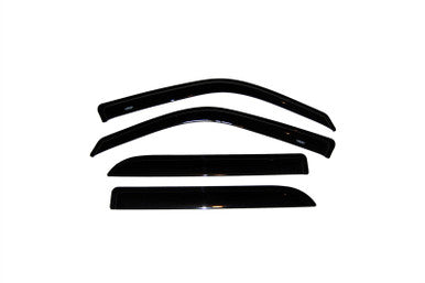 AVS Ventvisor Outside Mount Window Deflectors 4pc For 2001-03 Ford F-150 SuperCrew - Smoke - 94949