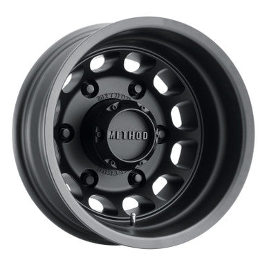 Method MR901 - REAR 16x6 -134mm Offset 6x180 138.9mm CB Matte Black Wheel - MR901660685134N
