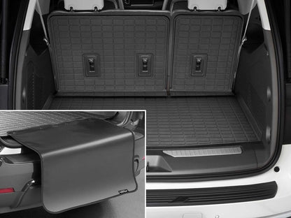 WeatherTech Seatback Cargo Liners HP w/ Bumper Protector For Ford 22-23 Explorer Incl. ST/Hybrid - Black