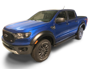 Bushwacker 2019 Ford Ranger Supercrew Extend-A-Fender Style Flares 4pc - Black - 20953-02