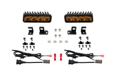 Diode Dynamics 24-26 Toyota SS6 Max LED Kit Yellow 3000K - DD8580