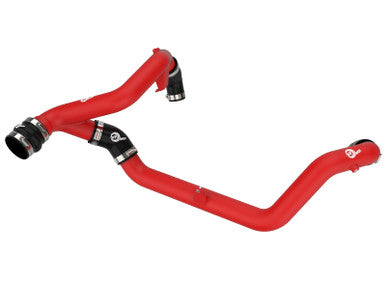 aFe BladeRunner 2-1/4 IN Aluminum Hot Charge Pipe For 2022+ Ford Explorer/Explorer ST - Red - 46-20678-R