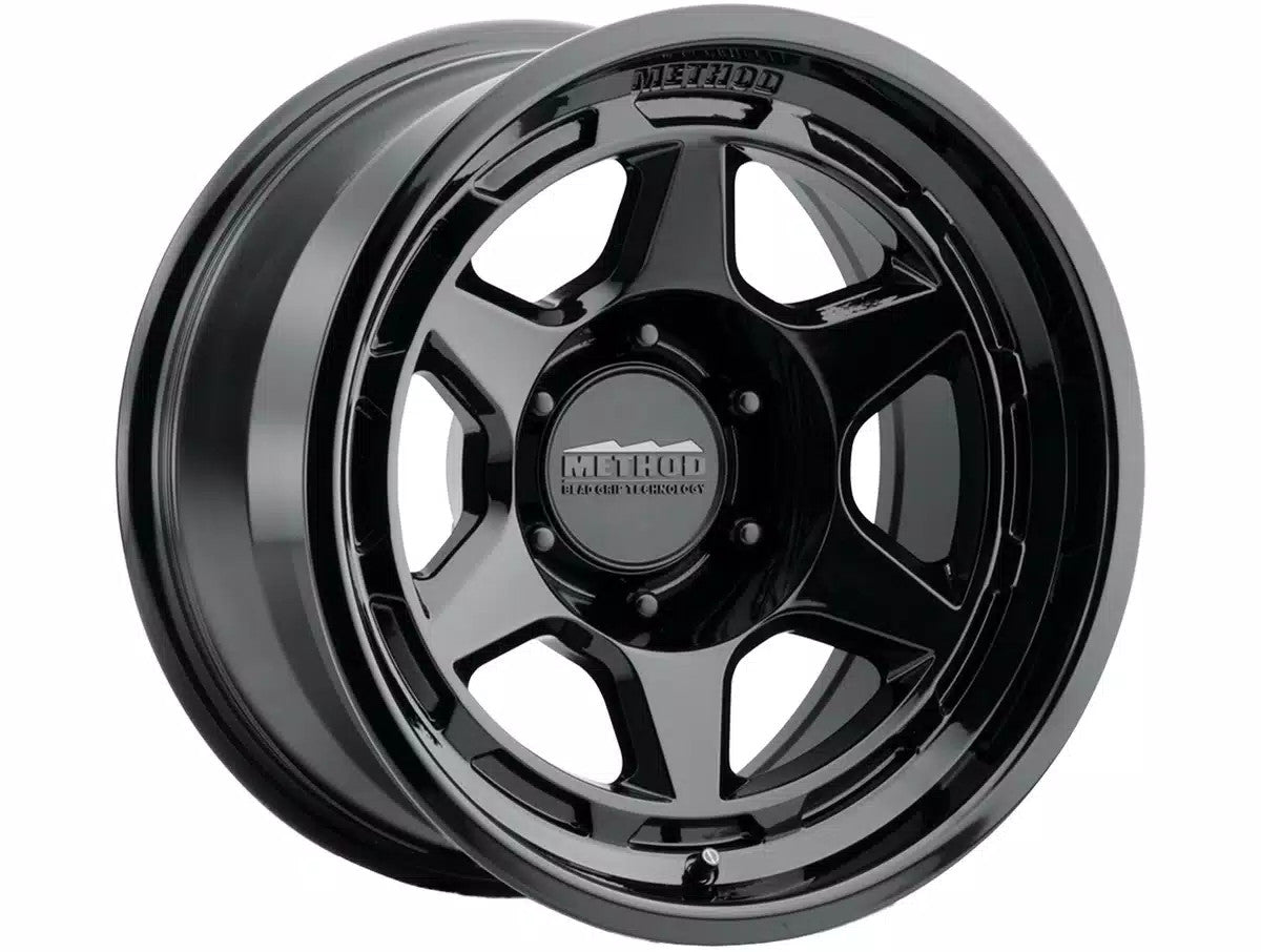 Method MR708 17x8.5 / 0mm Offset / 6x5.5 / 106.25mm CB - Gloss Black - MR708785601300