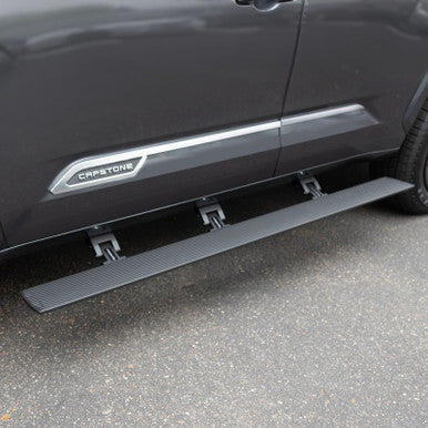 RealTruck 23-24 Toyota Sequoia Sport (Ex. Hybrid) VoltStep Electric Running Board Kit - Tex. Bk - 20443974PC