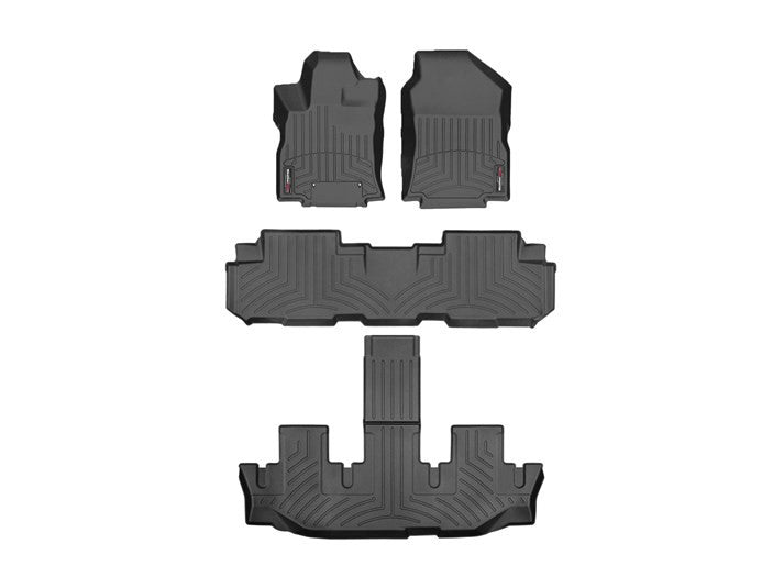 WeatherTech 2019+ Subaru Ascent 1st, 2nd, & 3rd Row FloorLiner - Black