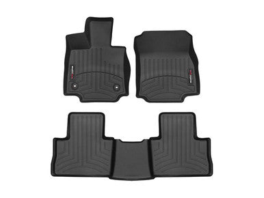 WeatherTech 2019+ Toyota Rav4 Front & Rear FloorLiner - Black - 441516-1-3