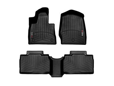 WeatherTech 2020+ Ford Explorer Front & Rear FloorLiner - Black - 441575-1-2