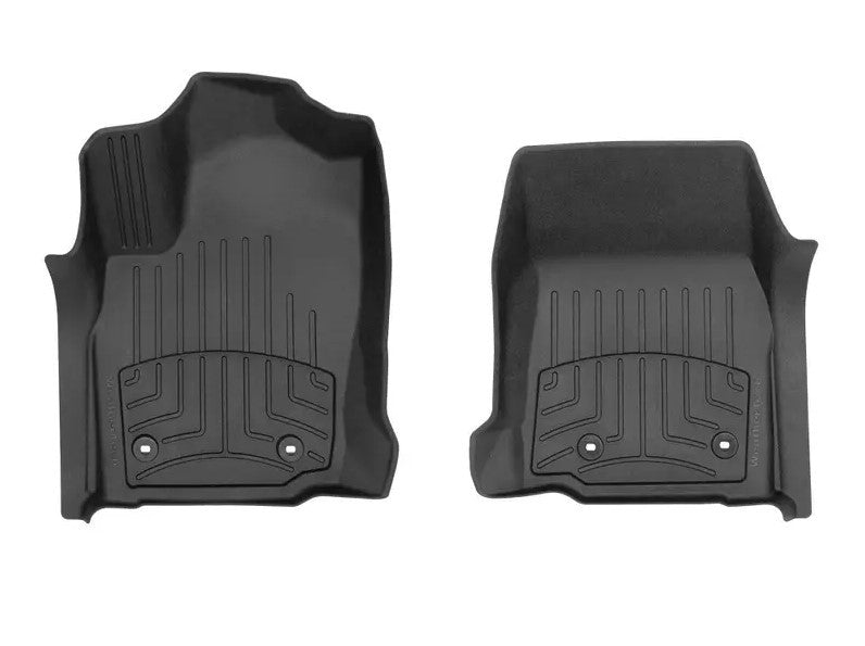 WeatherTech Front FloorLiner HP For 2024-25 Toyota Tacoma Double Cab Auto - Black