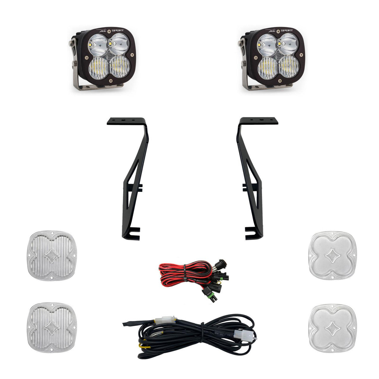 Baja Designs 2021+ Ford Raptor XL Sport A-Pillar Kit