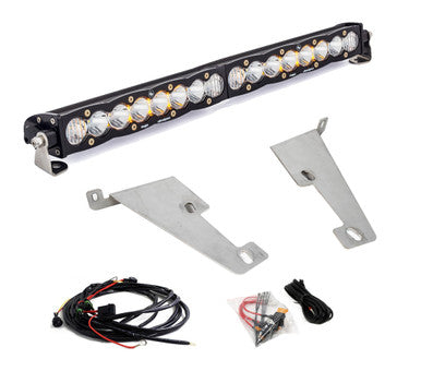 Baja Designs 2022 Toyota Tundra 20in S8 Behind Bumper Light Mount Kit - Amber - 448077