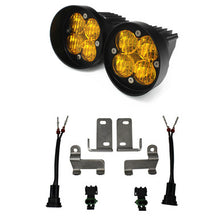 Baja Designs S2 Sport Fog Pocket Kit For Toyota 2010-24 4Runner; 2012-23 Tacoma; 2014-21 Tundra - Baja Amber - 448081